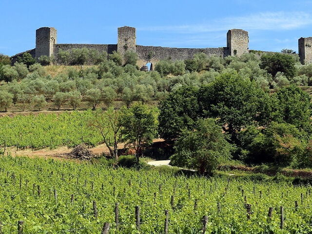 Visitez le village mediéval de Monteriggioni!