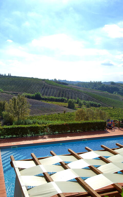 Casa Rossa: bassin, Extérieur, Vues