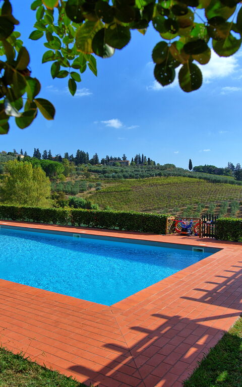 Casa Rossa: bassin, Extérieur, Jardin