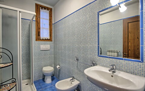 Logement Casa Rossa 4: Salle de bain