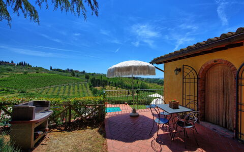 Logement Casa Rossa 3: Balcon / Terrasse / Patio, Extérieur