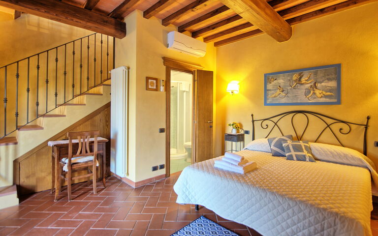 Logement Casa Rossa 3: chambre à coucher