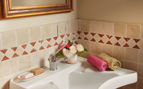 Logement Pozzo Dei Desideri 1: Salle de bain