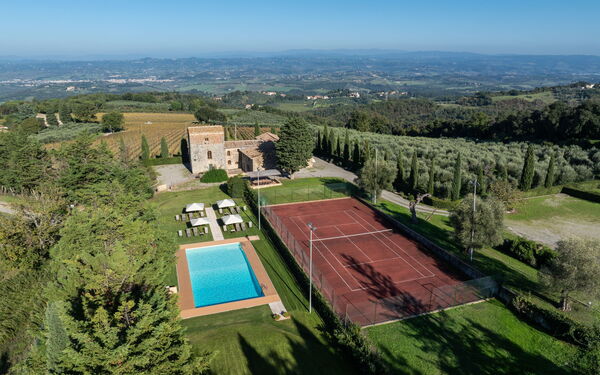 Villa Simone: Extérieur, Vues