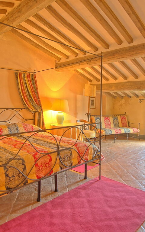 Castello Leopoldo: chambre à coucher
