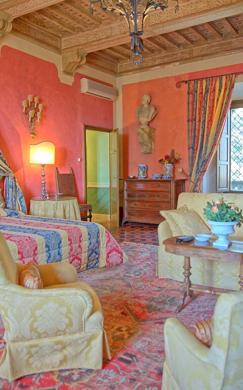 Castello Leopoldo: chambre à coucher