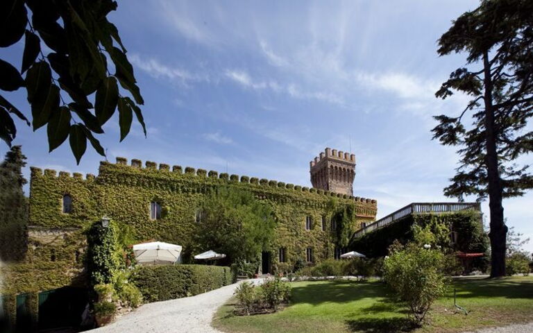 Castello Leopoldo: Jardin