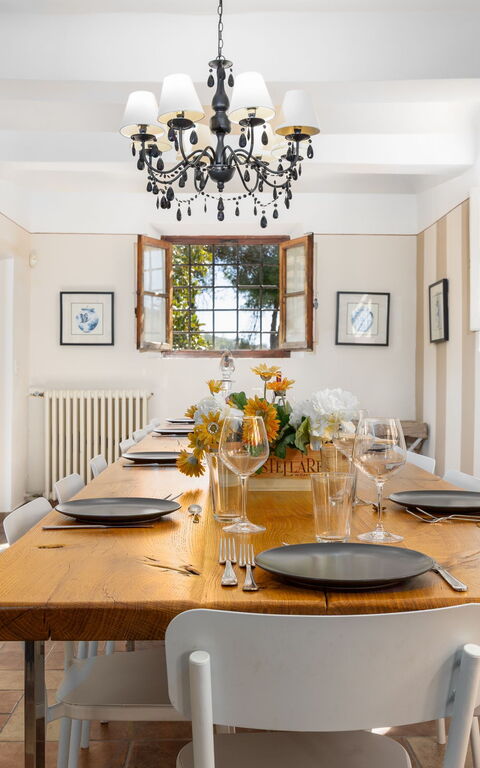 Villa Orchidea: Salle à manger