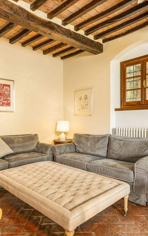 Villa Orchidea: Salon