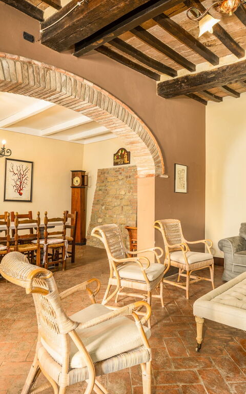 Villa Orchidea: Salon