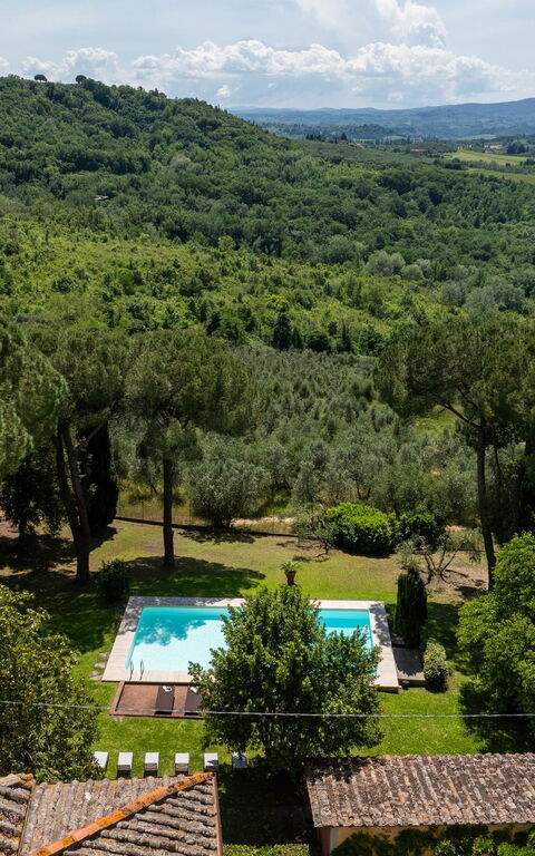 Villa Orchidea: bassin, Vues