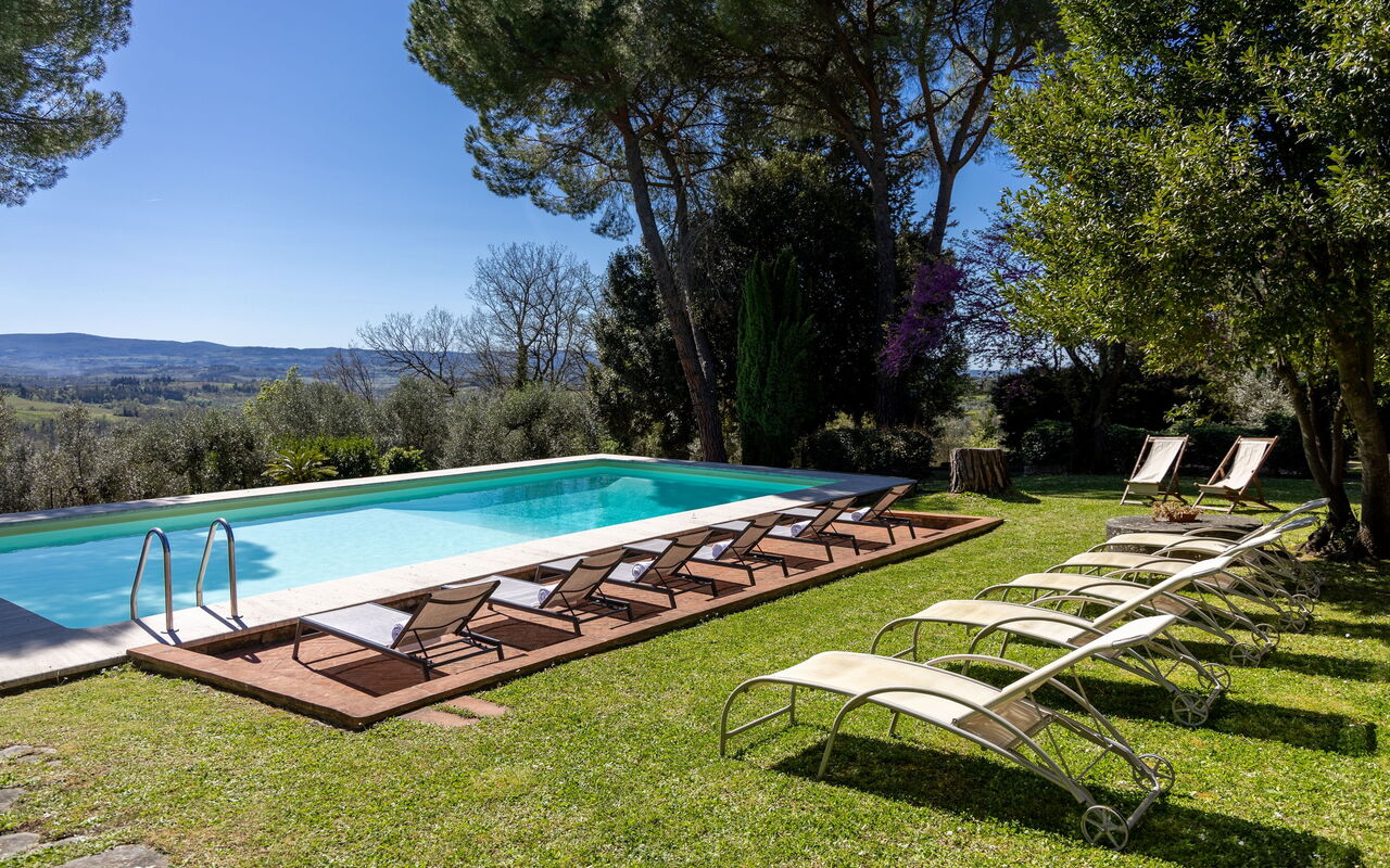 Villa Orchidea: bassin, Extérieur