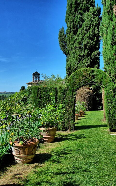 Montegufoni: Jardin