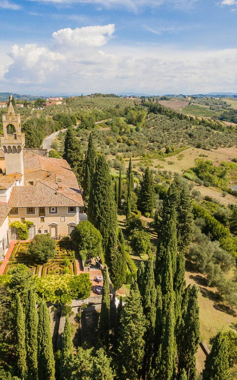 Montegufoni: Extérieur, Extérieurs, Vues