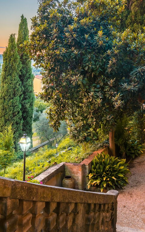 Montegufoni: Balcon / Terrasse / Patio, Extérieur, Extérieurs, Jardin