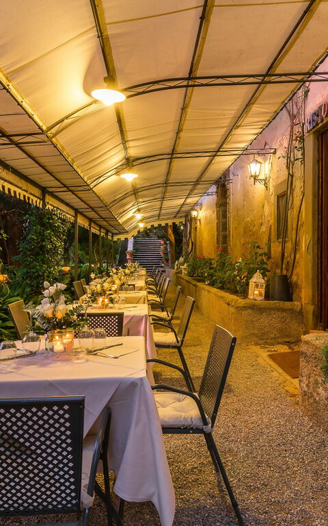 Montegufoni: Balcon / Terrasse / Patio, Installations