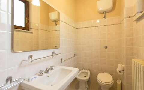 Logement Villa Acciaioli: Salle de bain