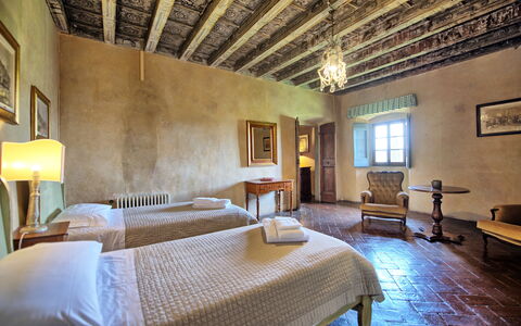 Logement Cupola: chambre à coucher