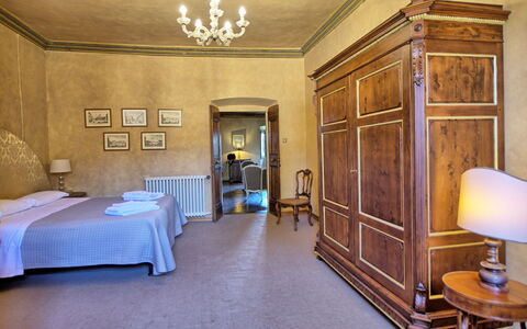 Logement Cupola: chambre à coucher