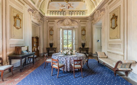 Logement Galleria: Salle à manger, Salon