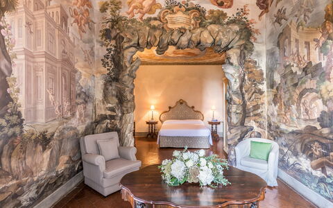 Logement La Grotta: Salon