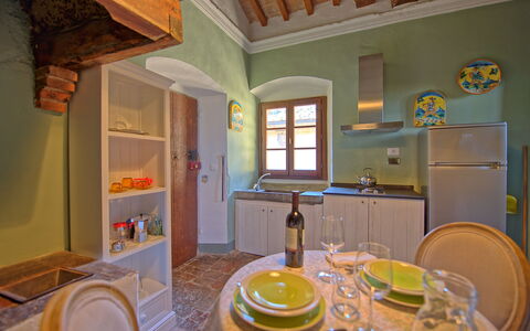 Logement Torre 2: Cuisine, Salle à manger, Salon