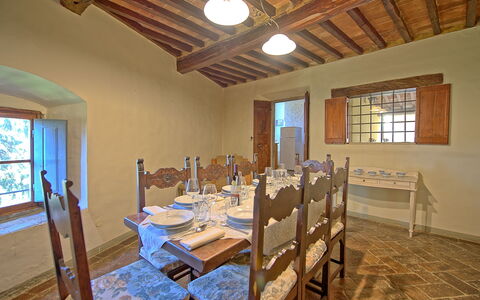 Logement Galleria: Salle à manger