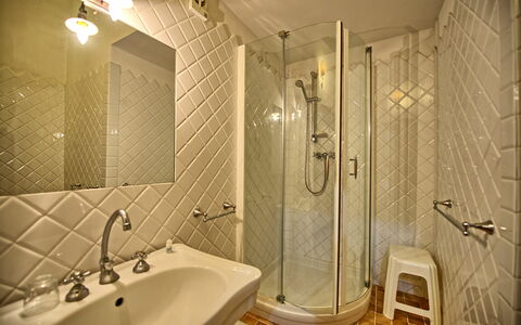 Logement Montegufoni 3: Salle de bain