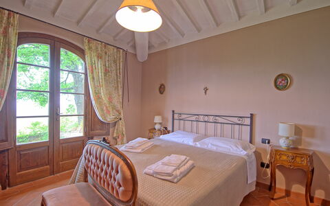 Logement Tiglio: chambre à coucher