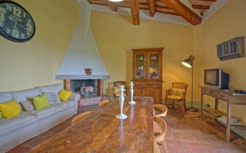 Logement Tettoia: Cuisine, Salle à manger, Salon