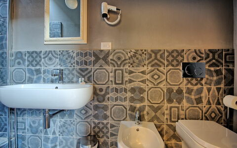 Logement Montegufoni 22: Salle de bain