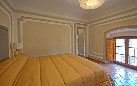 Logement Montegufoni 18: chambre à coucher