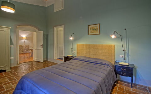 Logement Montegufoni 17: chambre à coucher