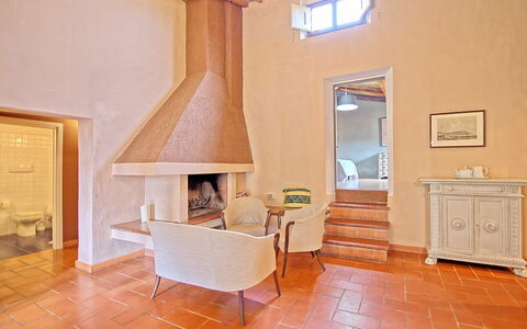 Logement Acciaioli 1Bis: Cuisine, Salle à manger, Salon