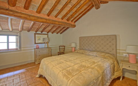 Logement Montegufoni 11: chambre à coucher