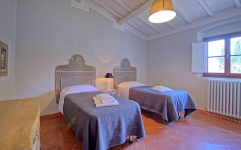 Logement Acciaioli 4: chambre à coucher
