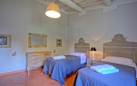 Logement Acciaioli 4: chambre à coucher