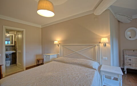 Logement Montegufoni 30: chambre à coucher