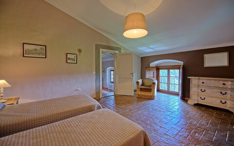 Logement Montegufoni 30: chambre à coucher