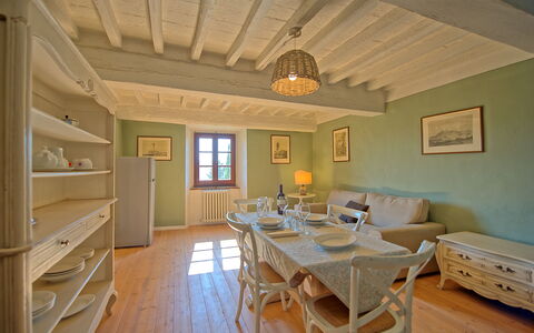 Logement Bellavista: Salle à manger, Salon