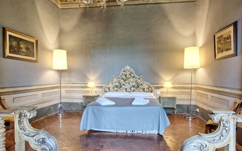 Logement Montegufoni 7: chambre à coucher