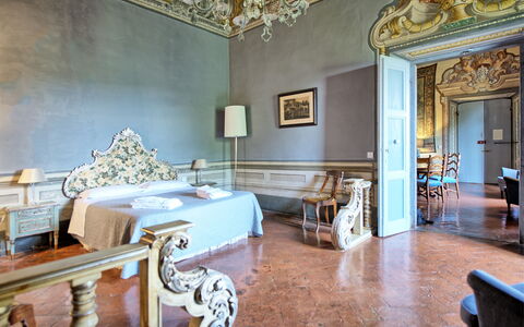 Logement Montegufoni 7: chambre à coucher