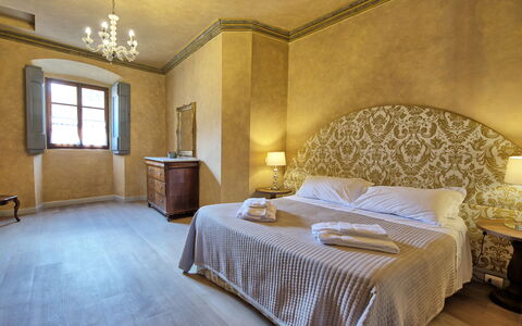 Logement Cupola: chambre à coucher