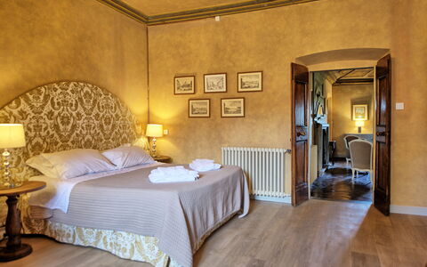 Logement Cupola: chambre à coucher