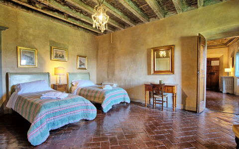 Logement Cupola: chambre à coucher
