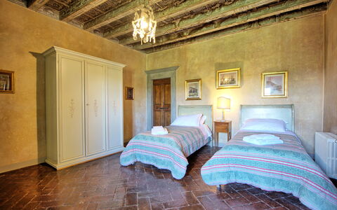 Logement Cupola: chambre à coucher