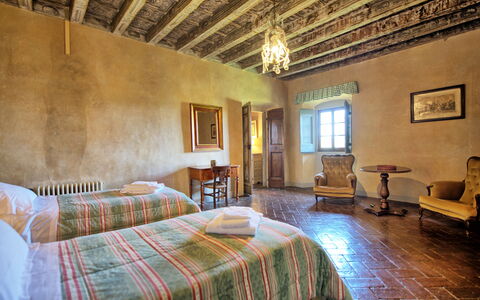 Logement Cupola: chambre à coucher