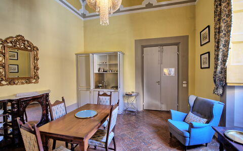 Logement Guardiano: Cuisine, Salle à manger, Salon