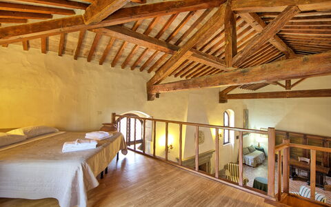 Logement Teatro: chambre à coucher