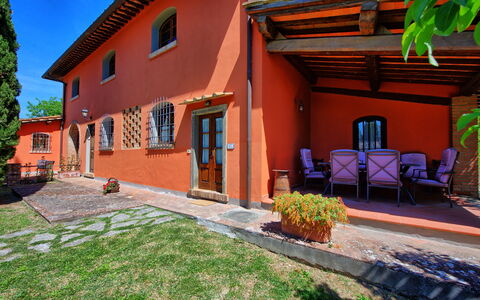 Logement Villa Acciaioli: Balcon / Terrasse / Patio, Extérieur, Extérieurs, Jardin